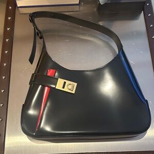 Ferragamo Hobo Leather Shoulder Bag